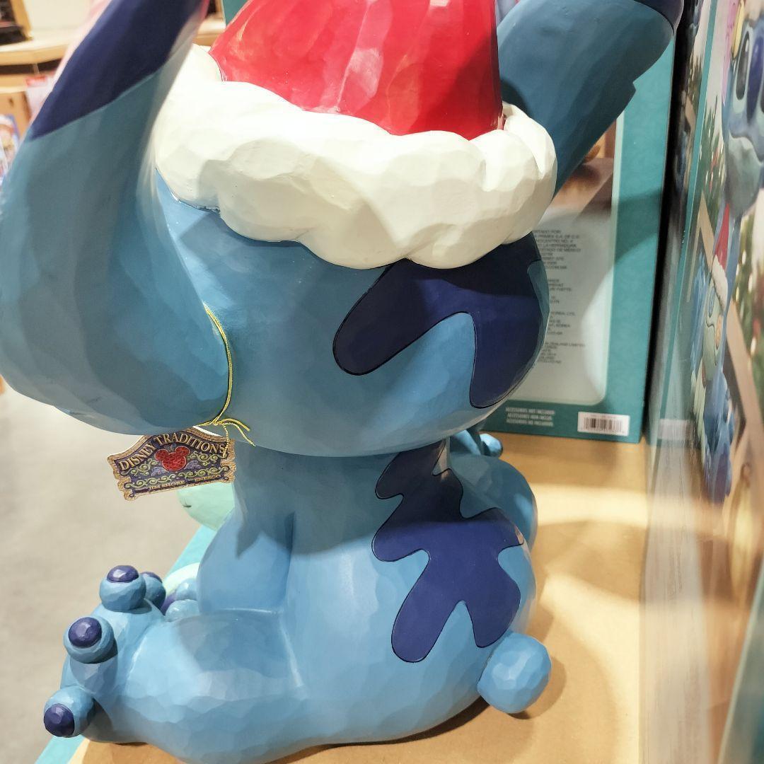 【コストコ】スティッチ 37cm 置物 クリスマス ジムショア 特大