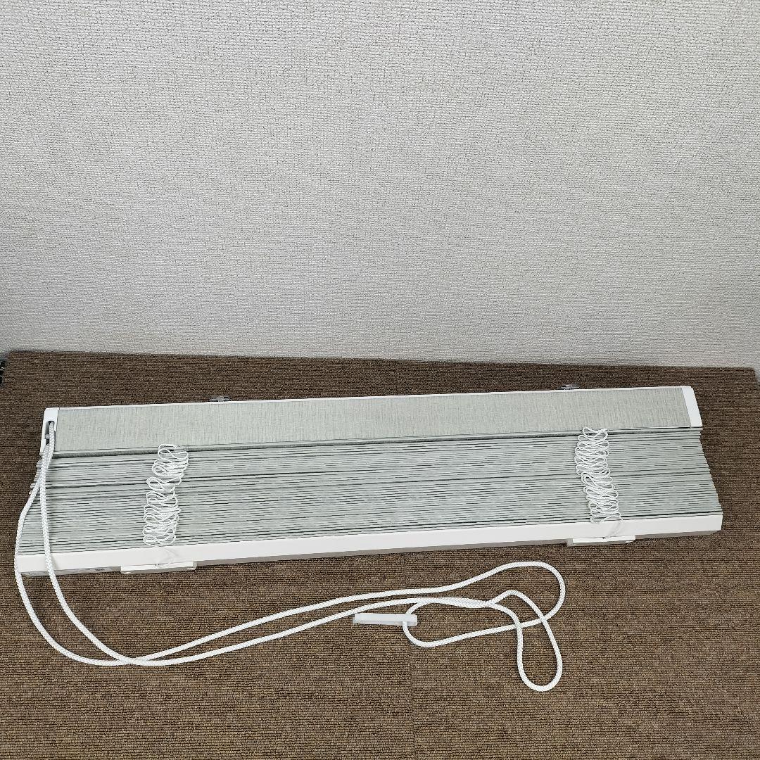 TOSO ウッドブラインド 左操作 ブラケット付 展示品(O-2601BL2)