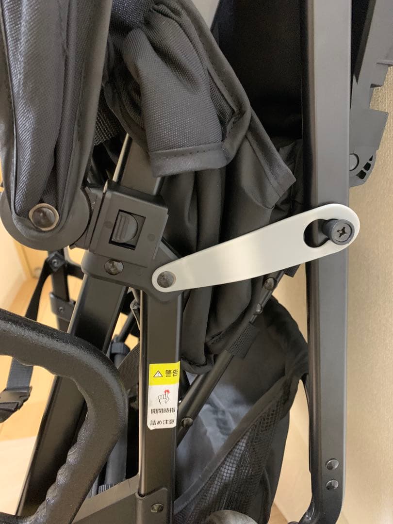 Nebio Amitie 二人乗りベビーカー ブラック