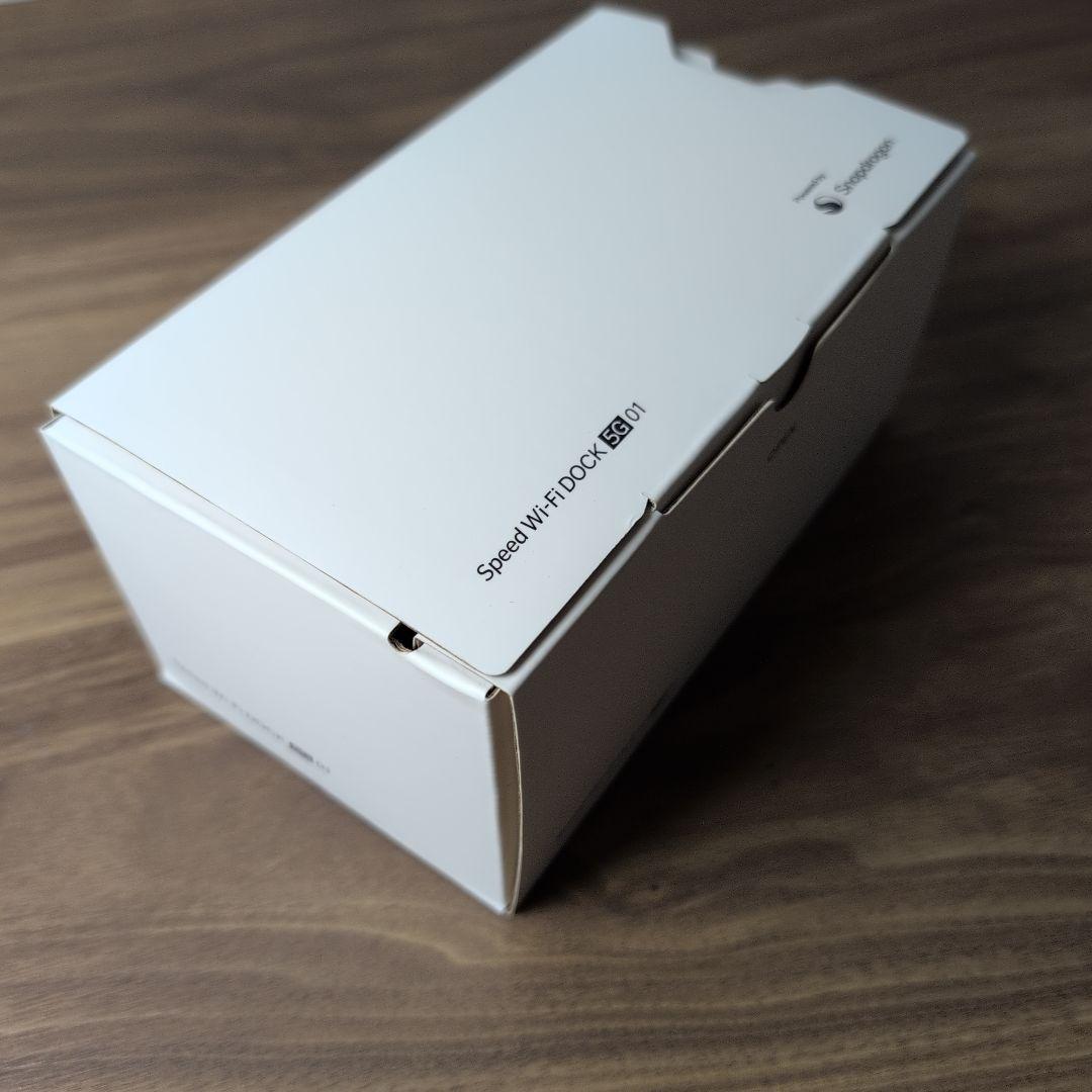 Speed Wi-Fi DOCK 5G 01 ブラック 新品 未使用 ルーター