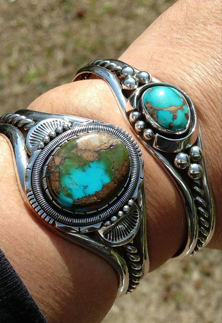 ❗️専用ページ❗️インディアンジュエリー、ターコイズバングル