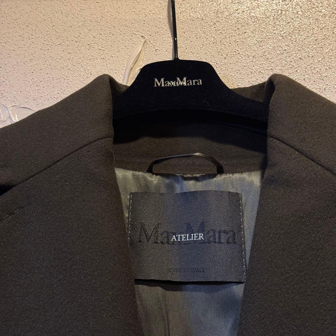 Max Mara マックスマーラ　アトリエ　Atelier ロングコート　カーキ