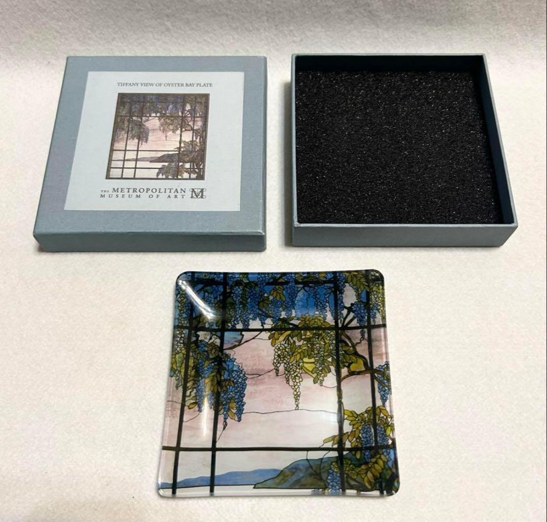 ティファニー 小皿 メトロポリタン美術館 Tiffany トレイ アート