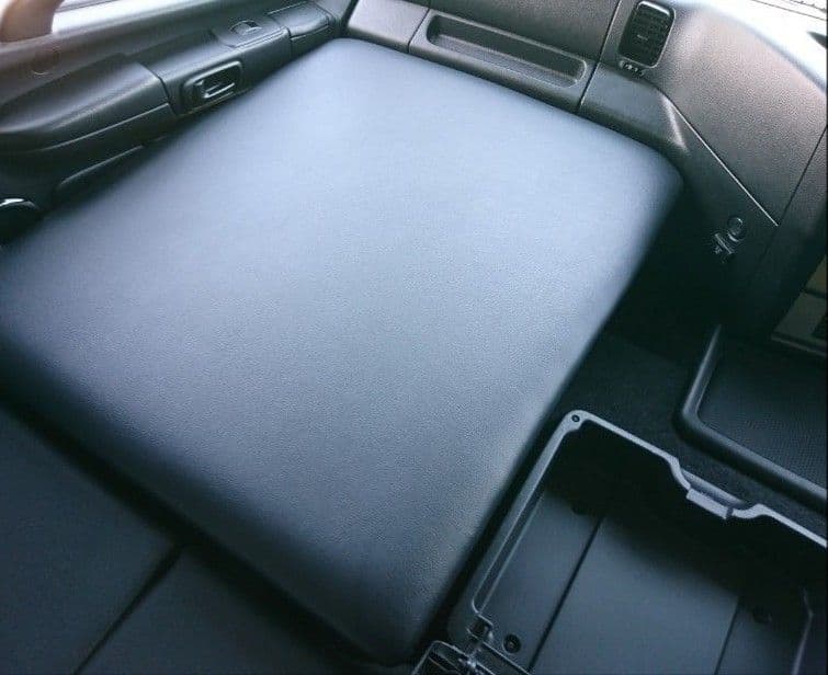 【新品】グランドプロフィア★フラット助手席 ブラックレザー★支柱付属［在庫有］