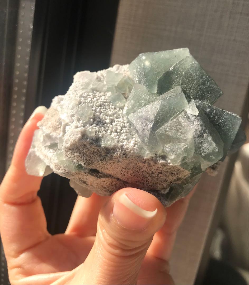 ☘️モランディグリーンフローライト　蛍石　原石 天然石 パワーストーン