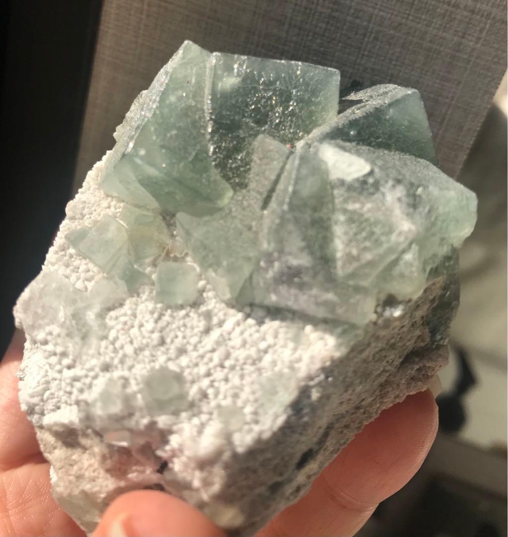 ☘️モランディグリーンフローライト　蛍石　原石 天然石 パワーストーン