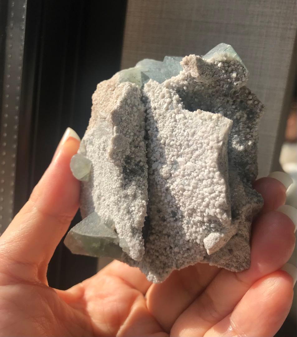 ☘️モランディグリーンフローライト　蛍石　原石 天然石 パワーストーン