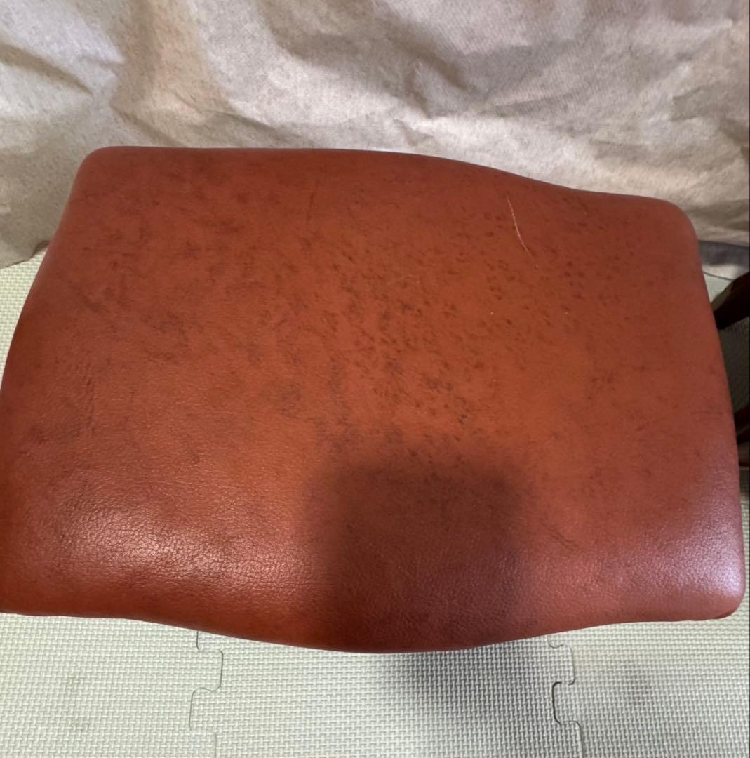 スツール 猫脚 オットマン 補助椅子　イタリア家具　アンティーク