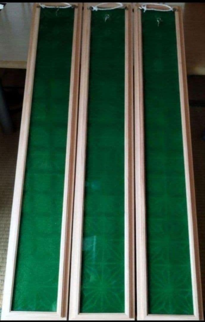 24 ❣️特価❣️麻の葉組子カラーアクリル板入り3枚一組