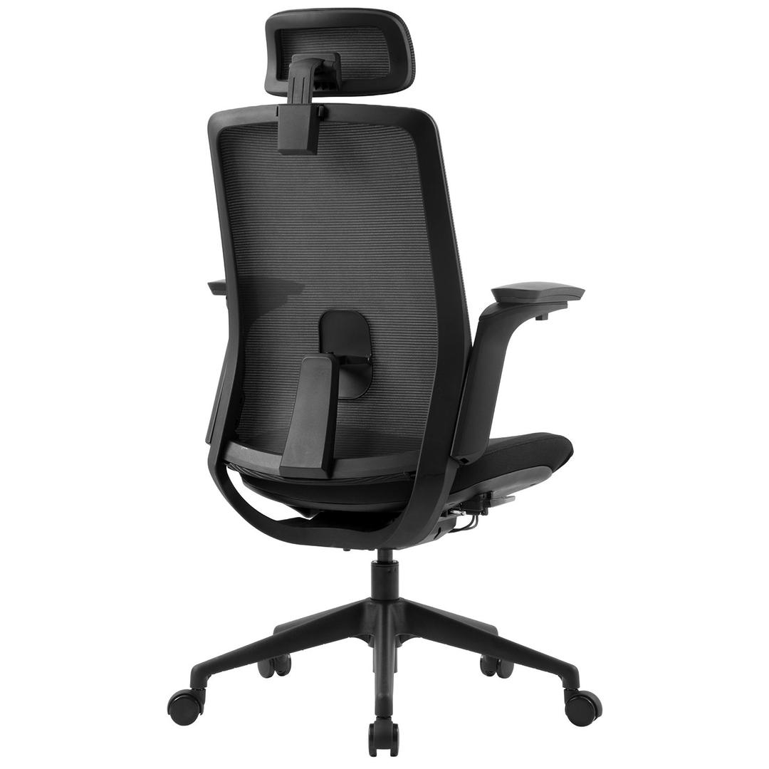 高機能全備オフィスチェア　モールドウレタン　人間工学　ハイバック　チェア　椅子