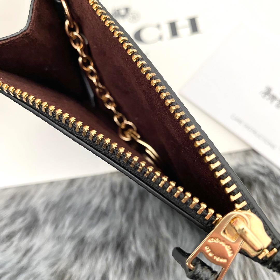 新品　正規品☆COACH ケース　メンズ ブラック レザー ケース