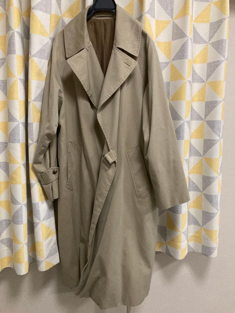 comoli ウォッシュドタイロッケンコート 21SS size1