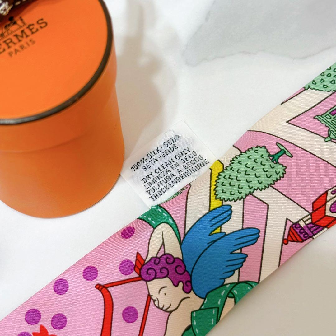 HERMES ツイリー エルメス 新パリの恋人たち