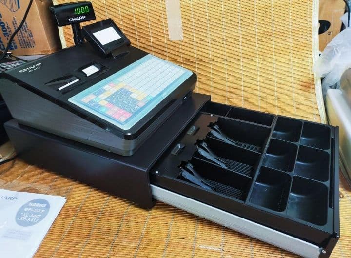 シャープレジスター　XE-A417　PC連携売上管理　最上位機種　418889