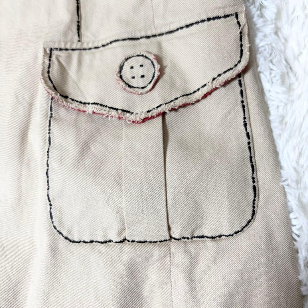 MOSCHINO CHEAP & CHIC＊ステッチデザイントレンチコート 42