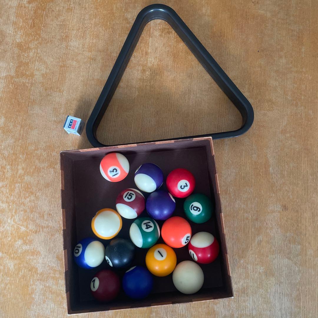 ビリヤード台とボールセット『直接取引限定』⚠️商品の説明をご覧ください