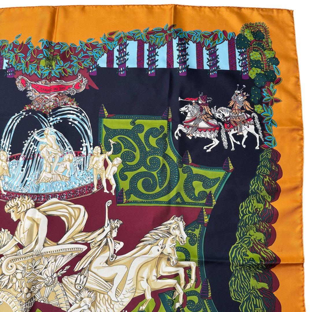 エルメス HERMES カレ90 LES PARADIS DU ROY 王の楽園