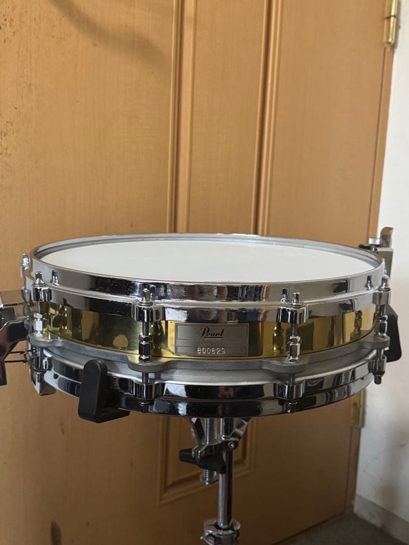 パール ピッコロスネアドラム フリーフローティングブラス 14✖️3.5