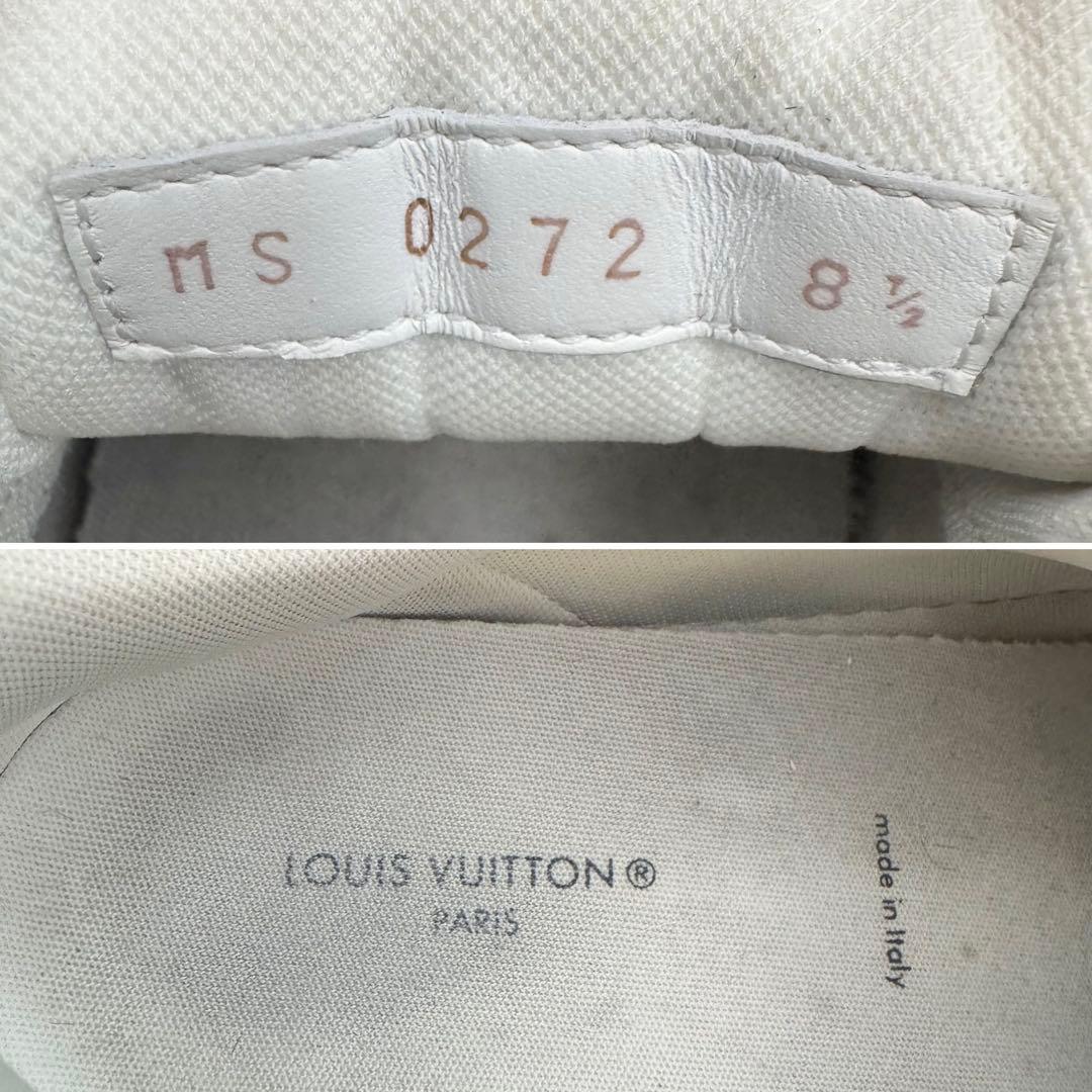 ルイヴィトン リヴォリライン￼￼ スニーカー メンズ レザー￼￼￼ 白