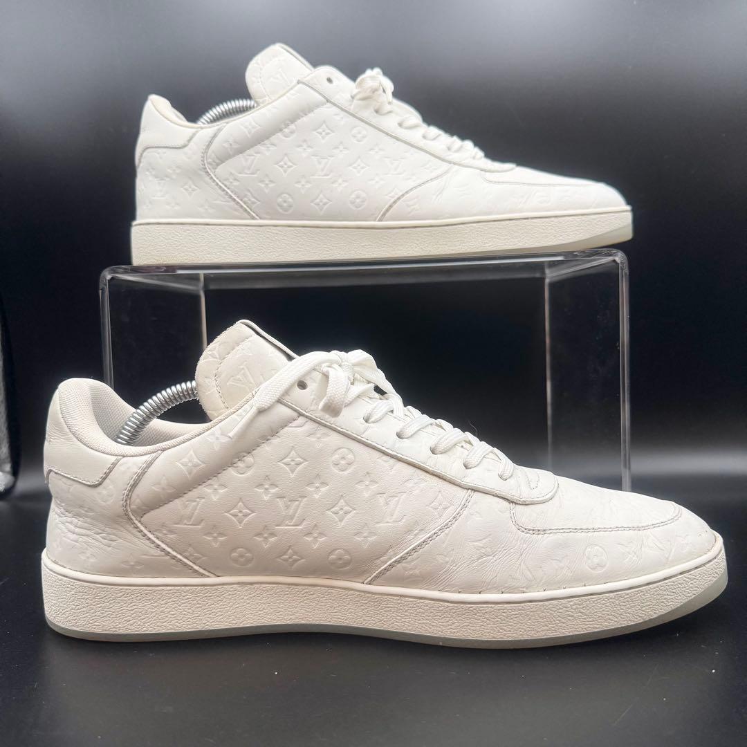ルイヴィトン リヴォリライン￼￼ スニーカー メンズ レザー￼￼￼ 白