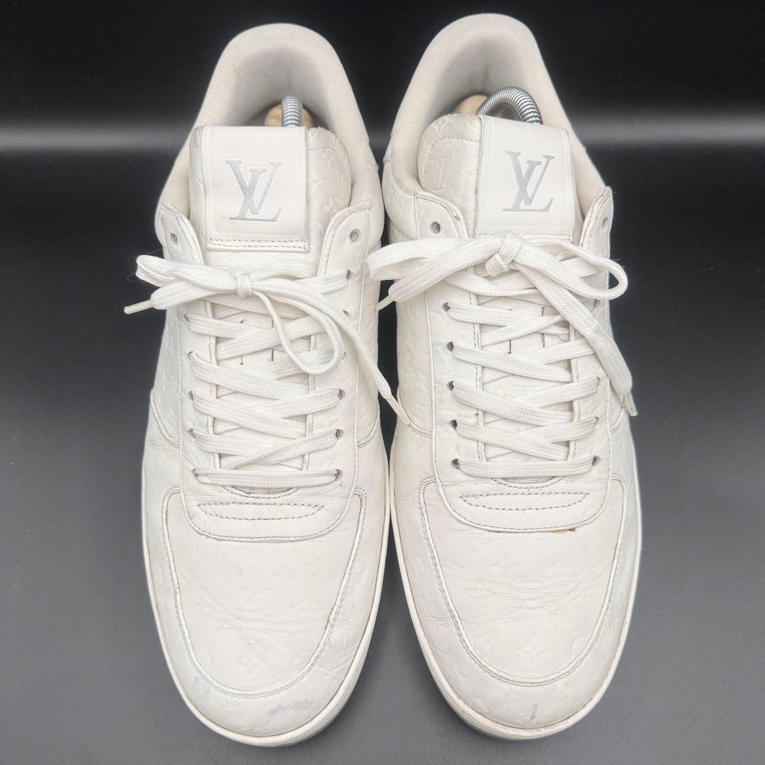 ルイヴィトン リヴォリライン￼￼ スニーカー メンズ レザー￼￼￼ 白