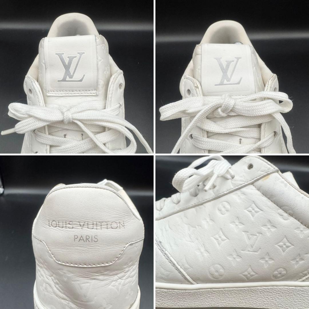 ルイヴィトン リヴォリライン￼￼ スニーカー メンズ レザー￼￼￼ 白