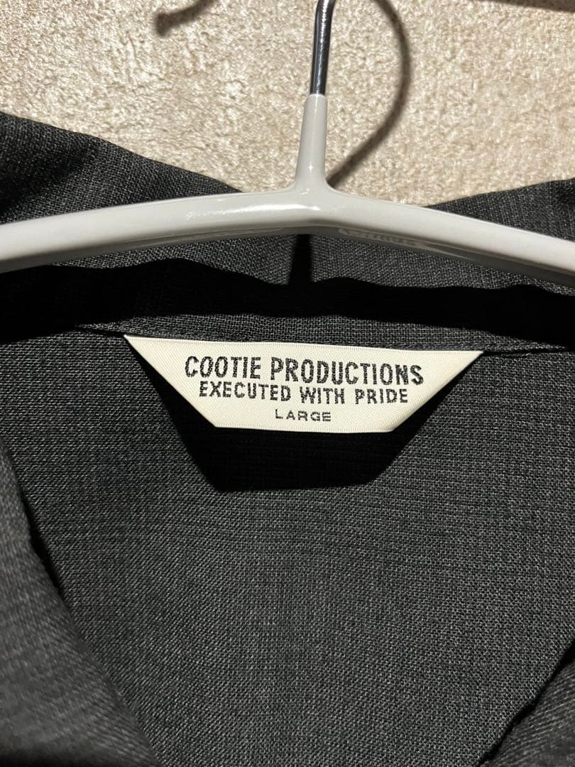 クーティー　COOTIE シャツ　ブラック　Lサイズ