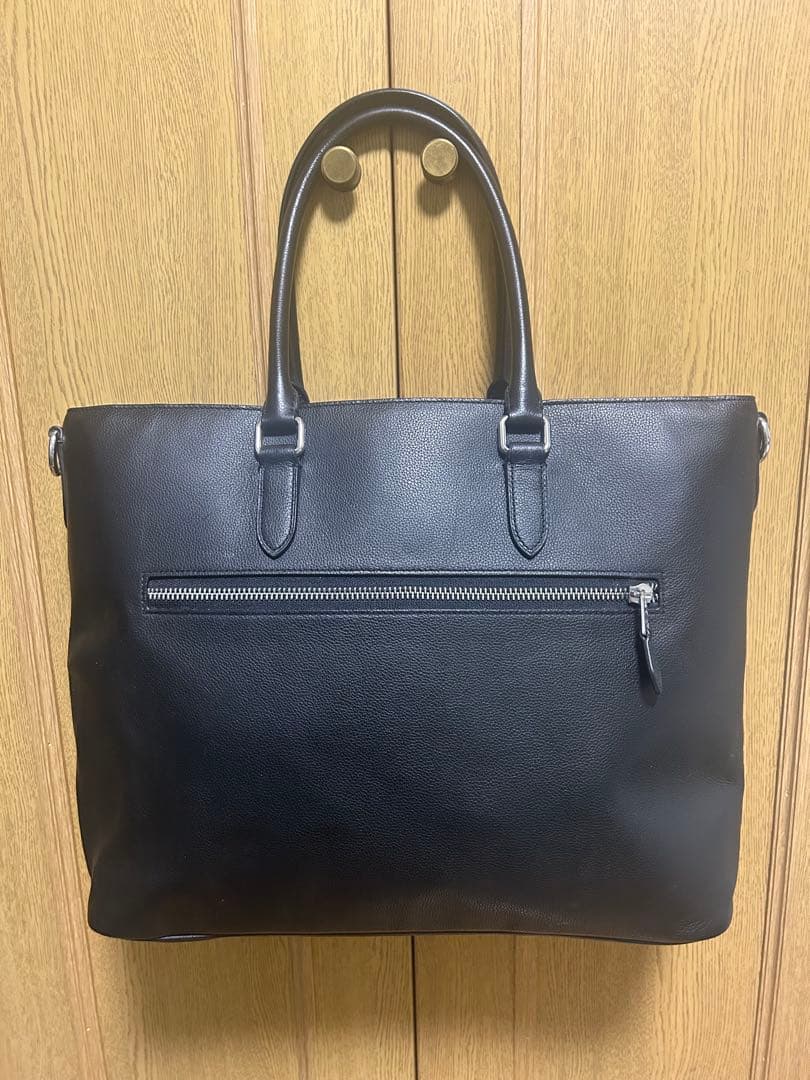 【定価12.1万】コーチ ベケット ビジネストートバッグ レザー A4 PC 黒