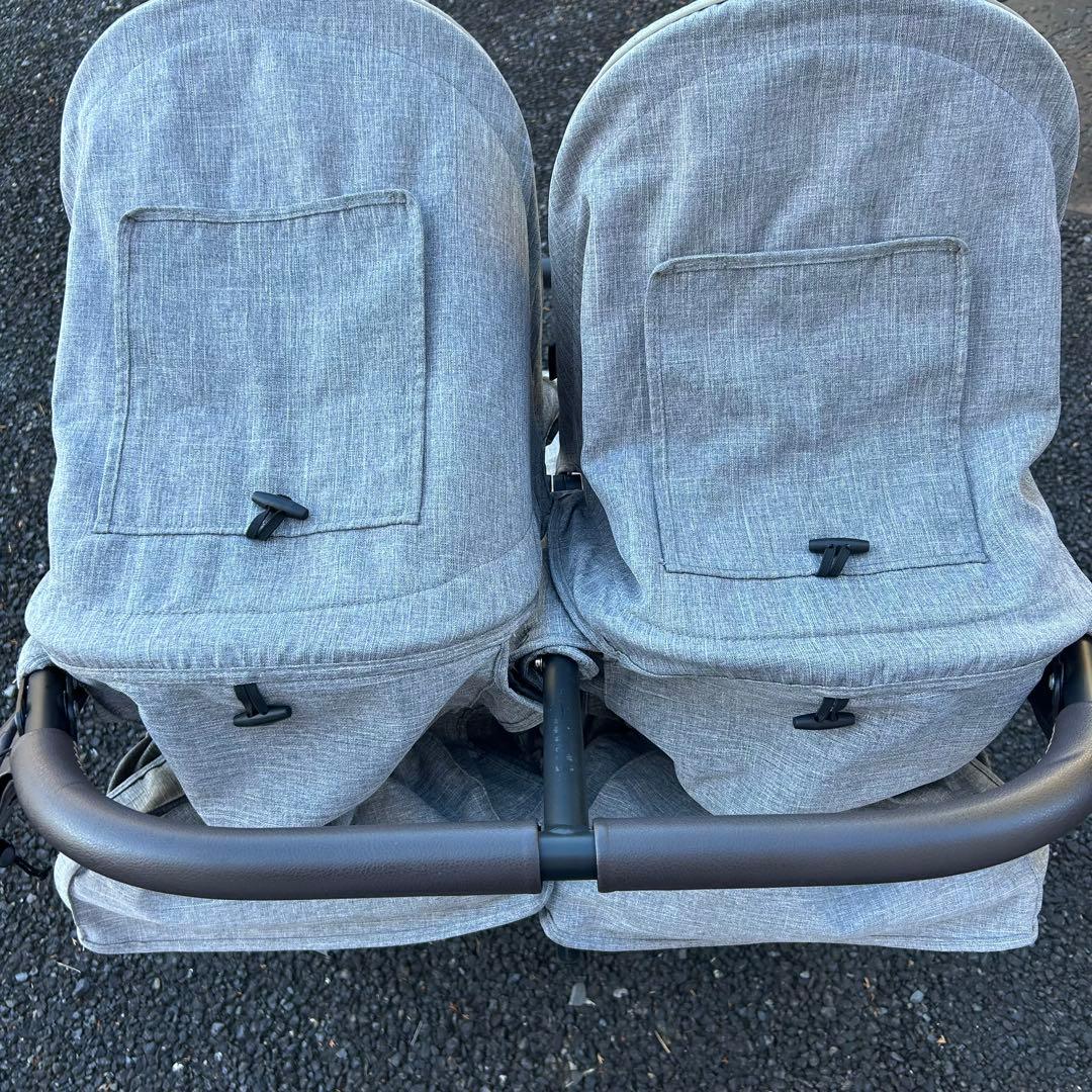 【Air Buggy】双子用ベビーカー　 エアバギー ココダブルフロムバース