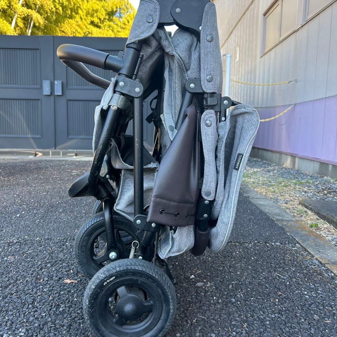 【Air Buggy】双子用ベビーカー　 エアバギー ココダブルフロムバース