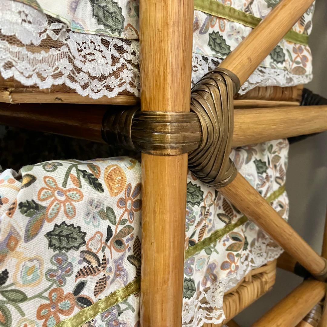 ラタンチェスト　4段