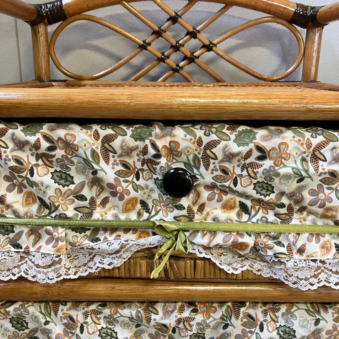 ラタンチェスト　4段