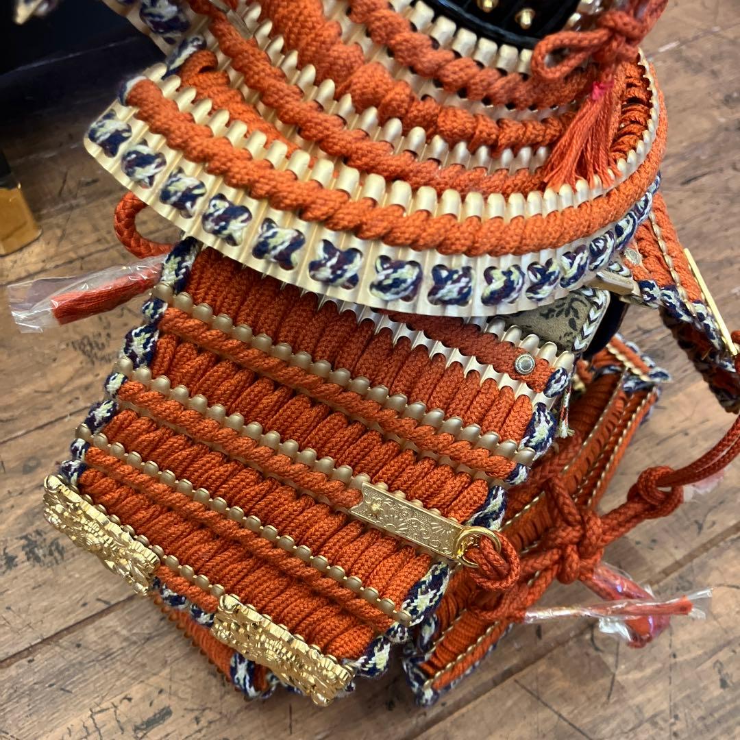 昭和レトロ 五月人形 金箔押 甲子之金 京甲冑 大鎧 鎧兜 甲冑 鎧飾り 置物