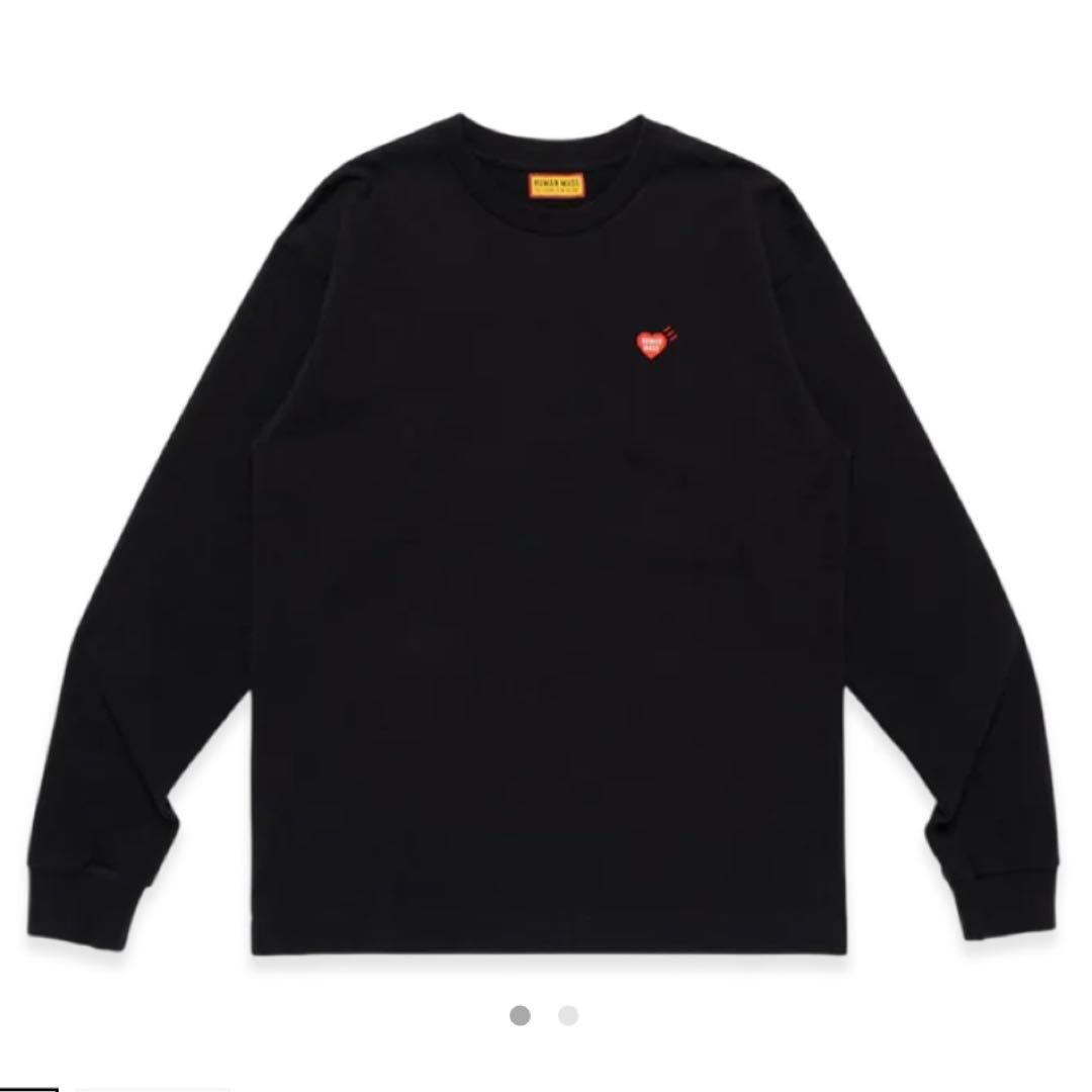 トップス HUMAN MADE Heart Badge L/S T-Shirt XL
