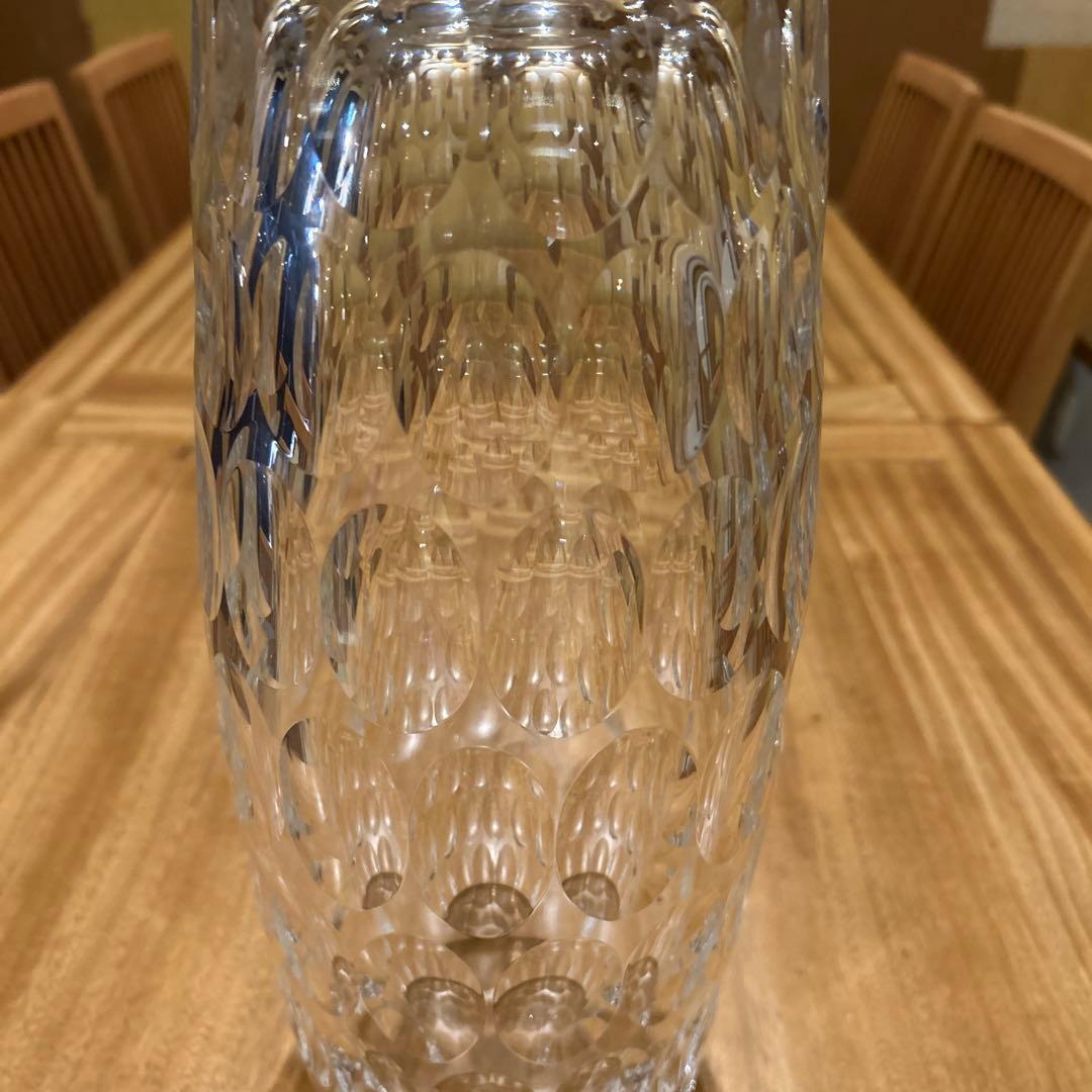 ビンテージ　チェコスロバキア製　Sklo Union フラワーベース