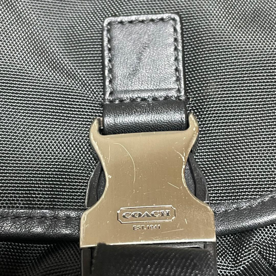 COACH コーチ ボイジャー メッセンジャーバッグ 黒 ショルダーバッグ