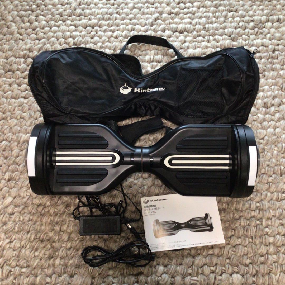 kntone ミニセグウェイ　二輪式電動スケボー ブラック/ホワイト