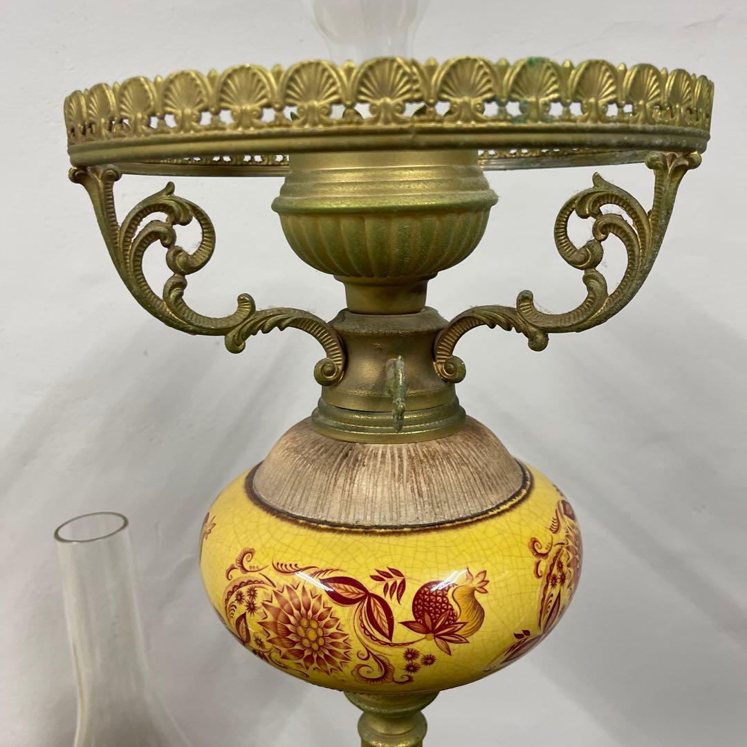 オールドヴィンテージ　オイルランプ型 スタンドライト