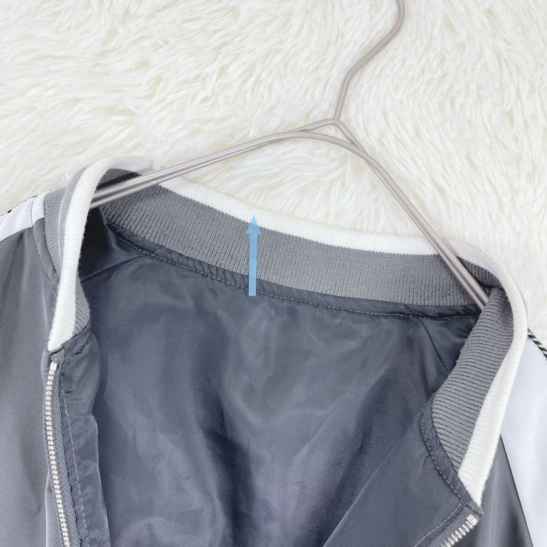 【コンバーストウキョウ】メンズ 長袖 スカジャン アウター F ダークグレー系