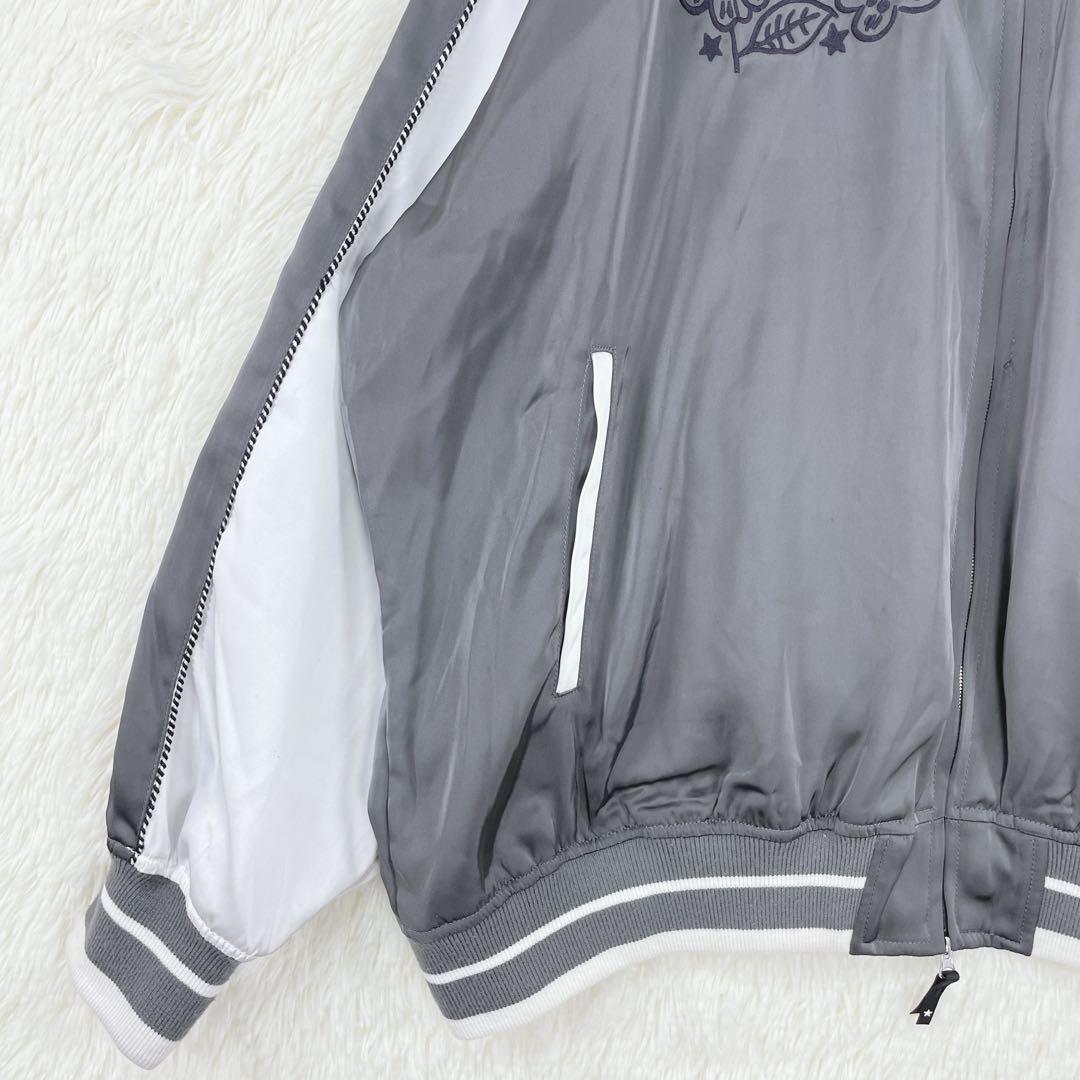 【コンバーストウキョウ】メンズ 長袖 スカジャン アウター F ダークグレー系