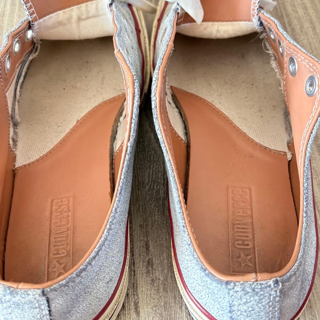 コンバース レザーチャックテイラー 26.0 クラック加工 CT70 Low