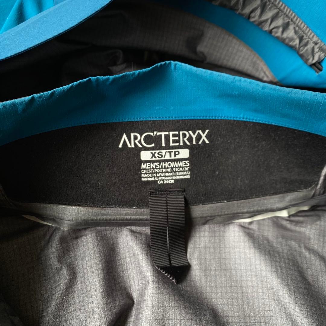 arc’teryx beta ar xs ブルーテトラ 美品