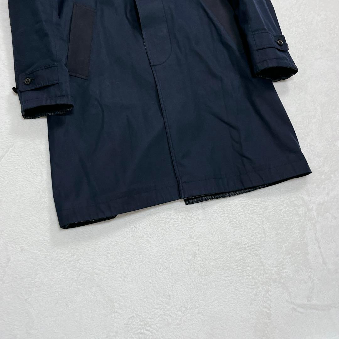 『エディフィス×インバーティア』別注 リバーシブル グレンチェック バルマカーン