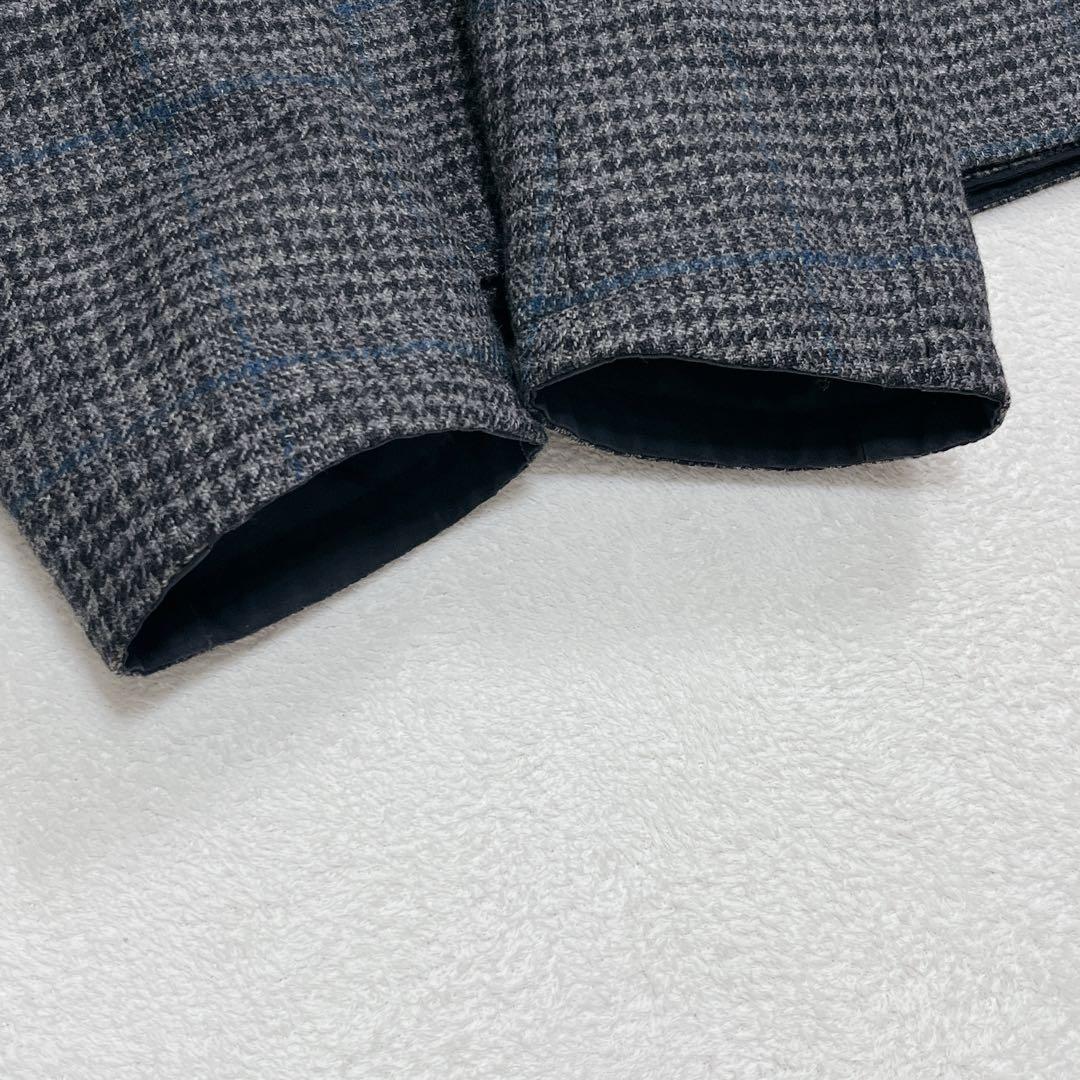 『エディフィス×インバーティア』別注 リバーシブル グレンチェック バルマカーン