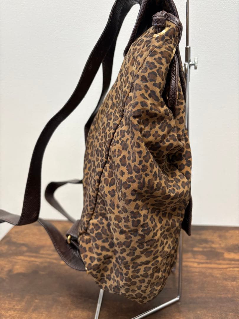 BOTTEGA VENETA（ボッテガ ヴェネタ） レオパード ミニリュック