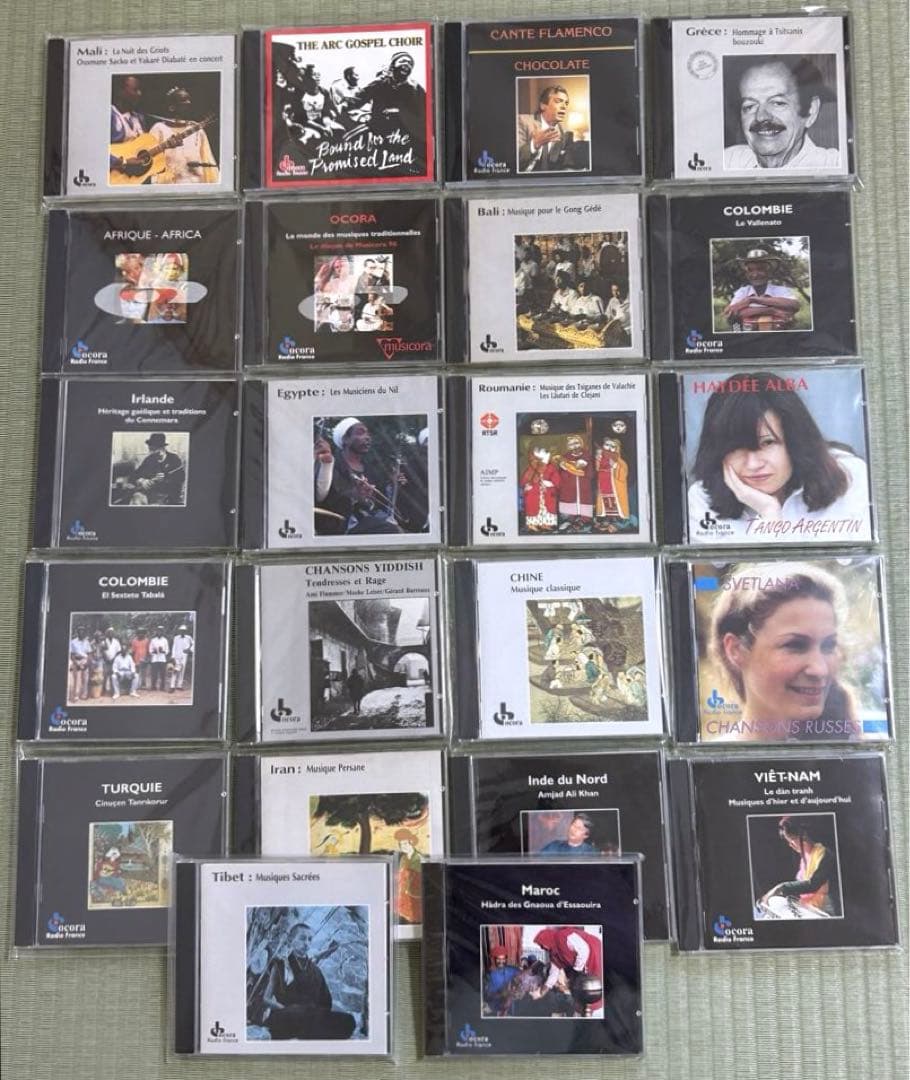 OCORA 民族音楽 CD 22枚セット