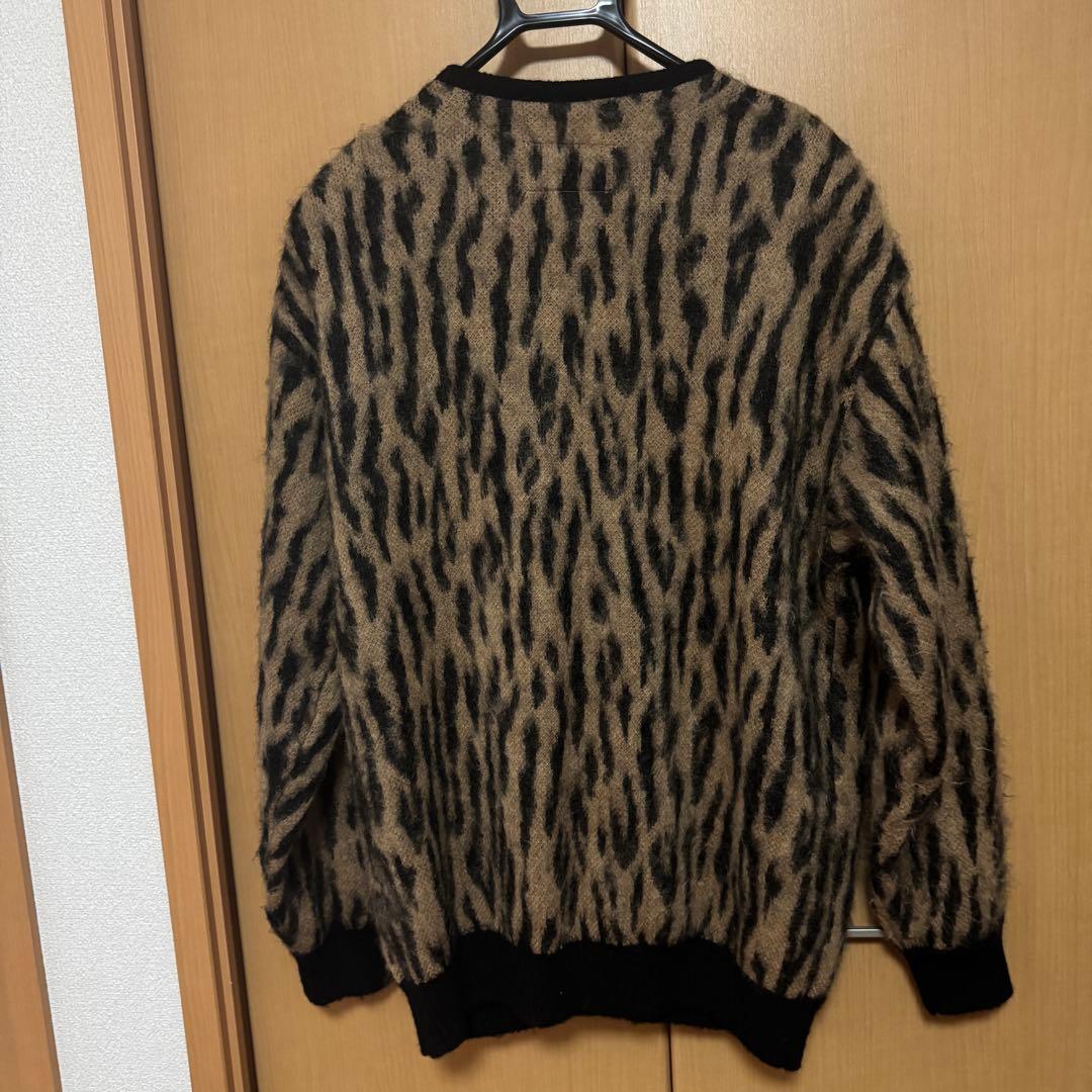 トップス 21AW LEOPARD MOHAIR CARDIGAN(TYPE2)
