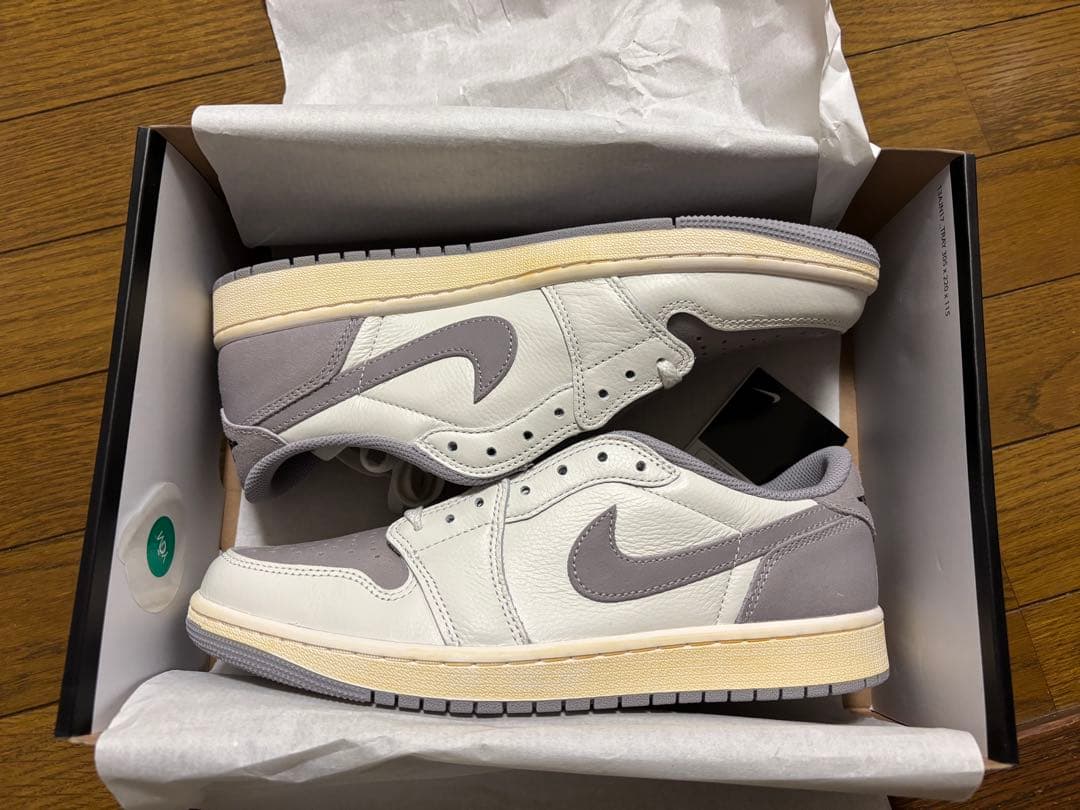 S*Y様 Nike Air Jordan 1 Low ホワイト/グレー