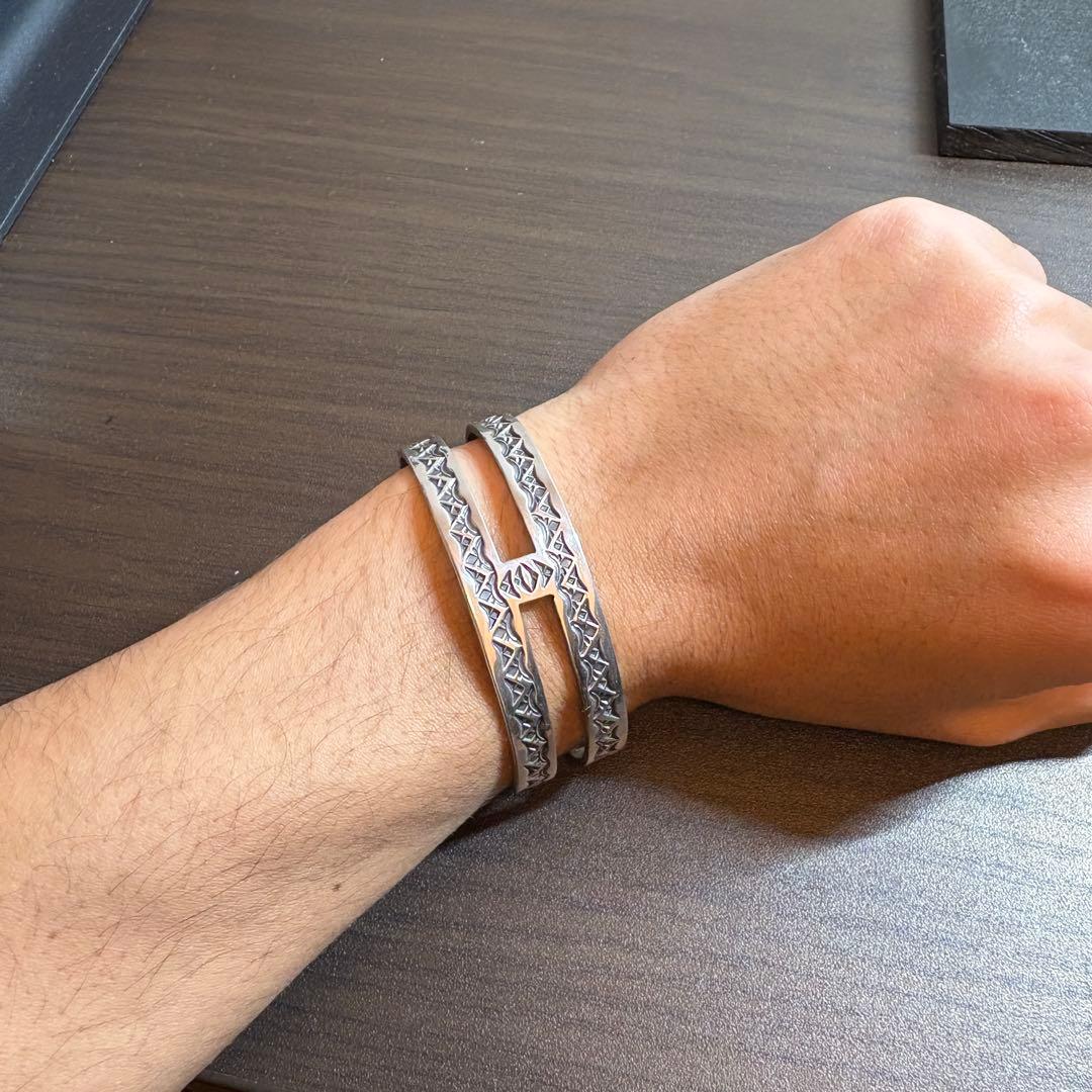 Sunshine Reeves × BEAMS 別注　シルバー バングル