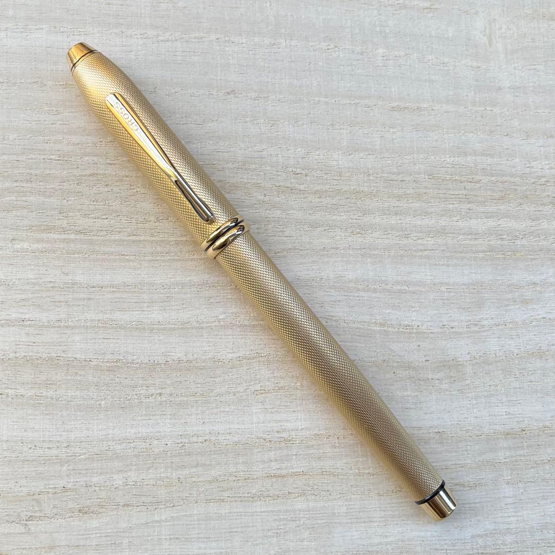 クロス タウンゼント 23Kゴールドプレート 500本 限定 万年筆 字幅 M